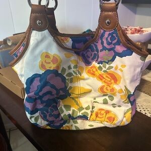 Kathy Van Zeeland Floral Shoulder Bag - Multicolor